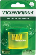Two-Hole Manual Pencil Sharpener for Standard and Beginner Pencils,