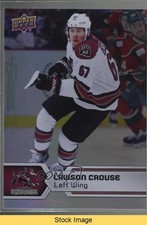 2017-18 Upper Deck AHL Rainbow Foil Lawson Crouse #24 READ o1h