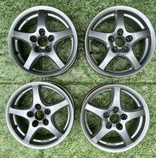 Set of 4 Alloy Wheels Inter Action Rial 6.0x15 pcd 5x100 ET38 Skoda VW Seat Audi