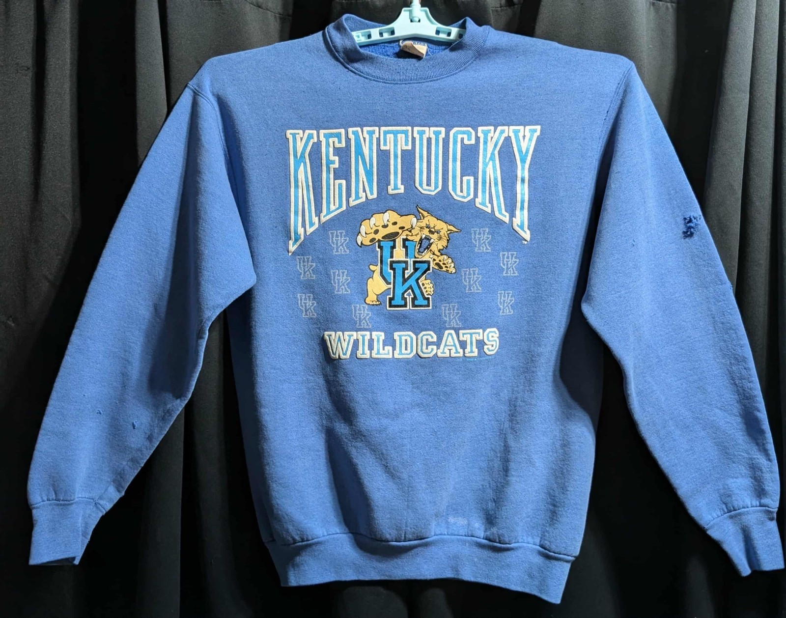 Vintage Kentucky Wildcat Crewneck Sweatshirt  Rare Tongue Size XL