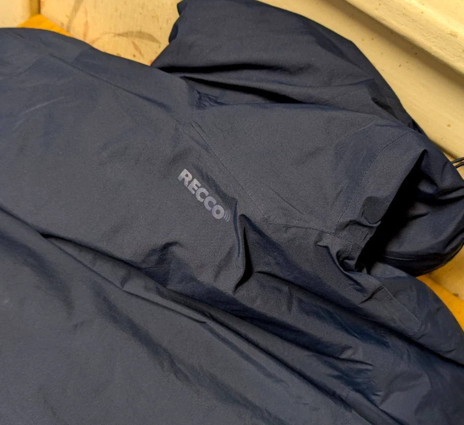 Patagonia Men's Powder Bowl GoreTex Navy Blue Insulated Down Ski Jacket Size L image 10