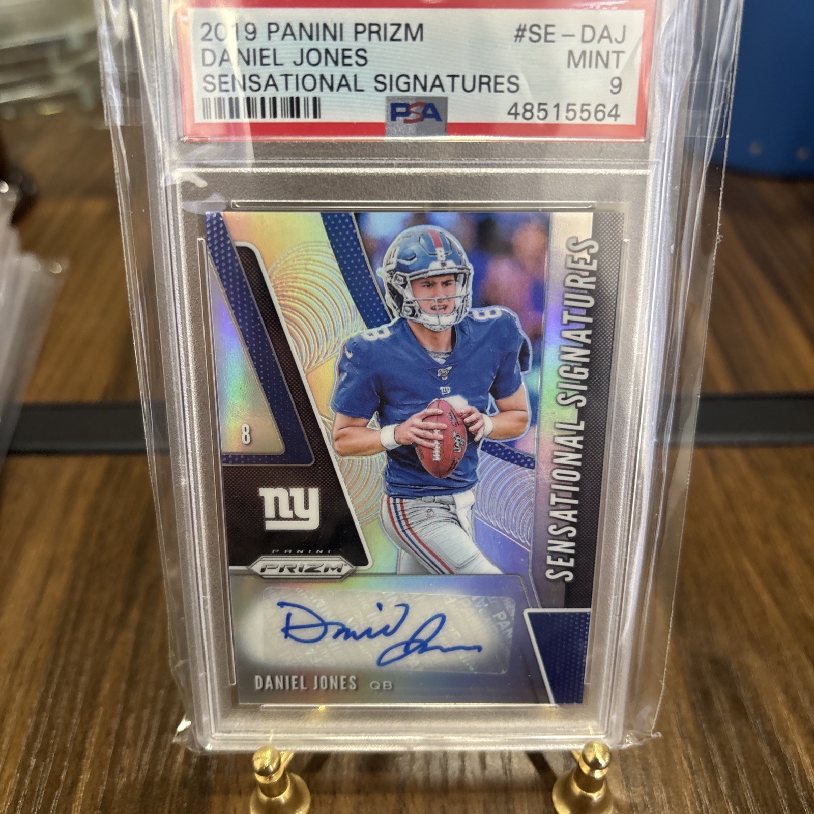 🔥🔥2019 Panini Prizm Sensational Signatures Daniel Jones Rookie Auto 🔥🔥