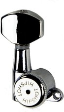 Hipshot Grip-Lock 3x3 Enclosed Locking Tuners - Chrome