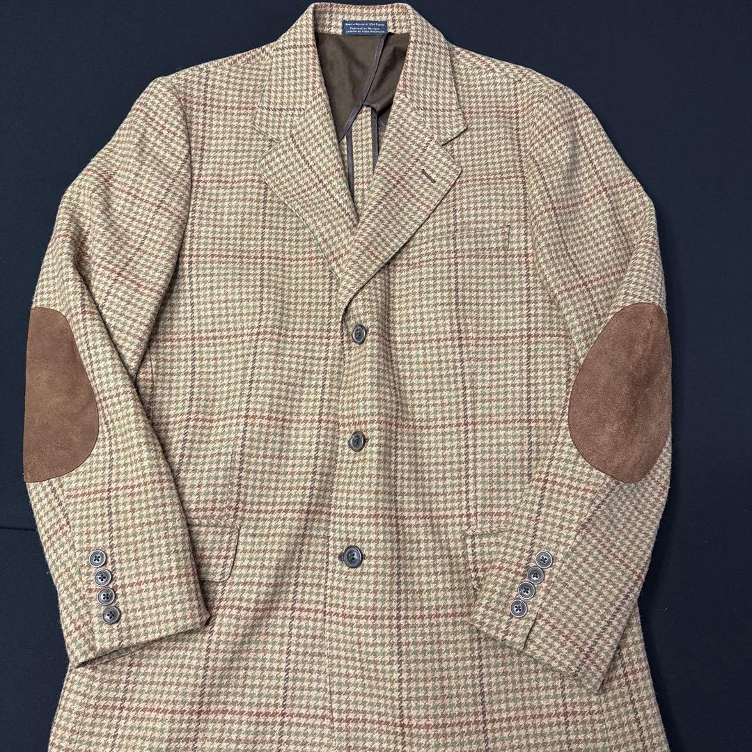 Pendleton Wool Check Tailored Jacket Beige US40 U… - image 1