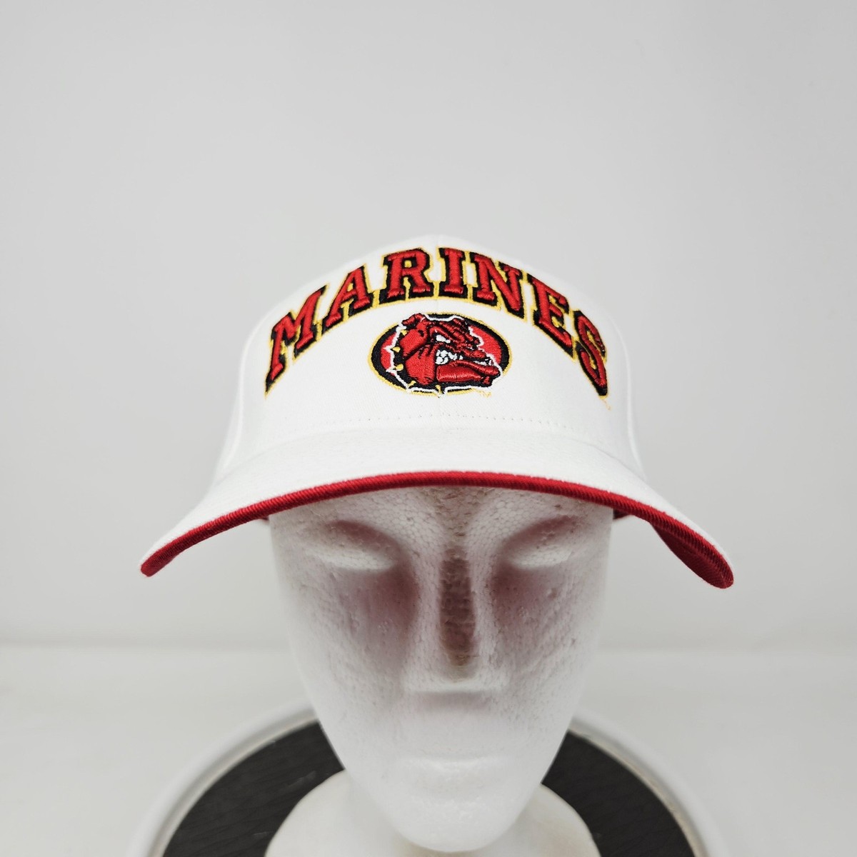 Zephyr Marines Hat Cap Baseball Strap Back One Size White Mens