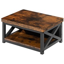 Wooden Step Stool For Bed 8 Inch Bedside Riser Storage Shelf 500lb Rustic