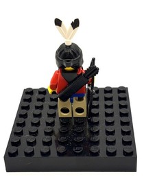 Western Indian 2 - Black Quiver From Lego Set #6748 Boulder Cliff Canyon