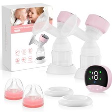 Breast Pump Wearable, Wireless Pump with Comfortable Sealed Flange-24mm, 4 Modes