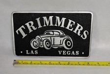 Cast Aluminum Trimmers Las Vegas Car Club Plaque