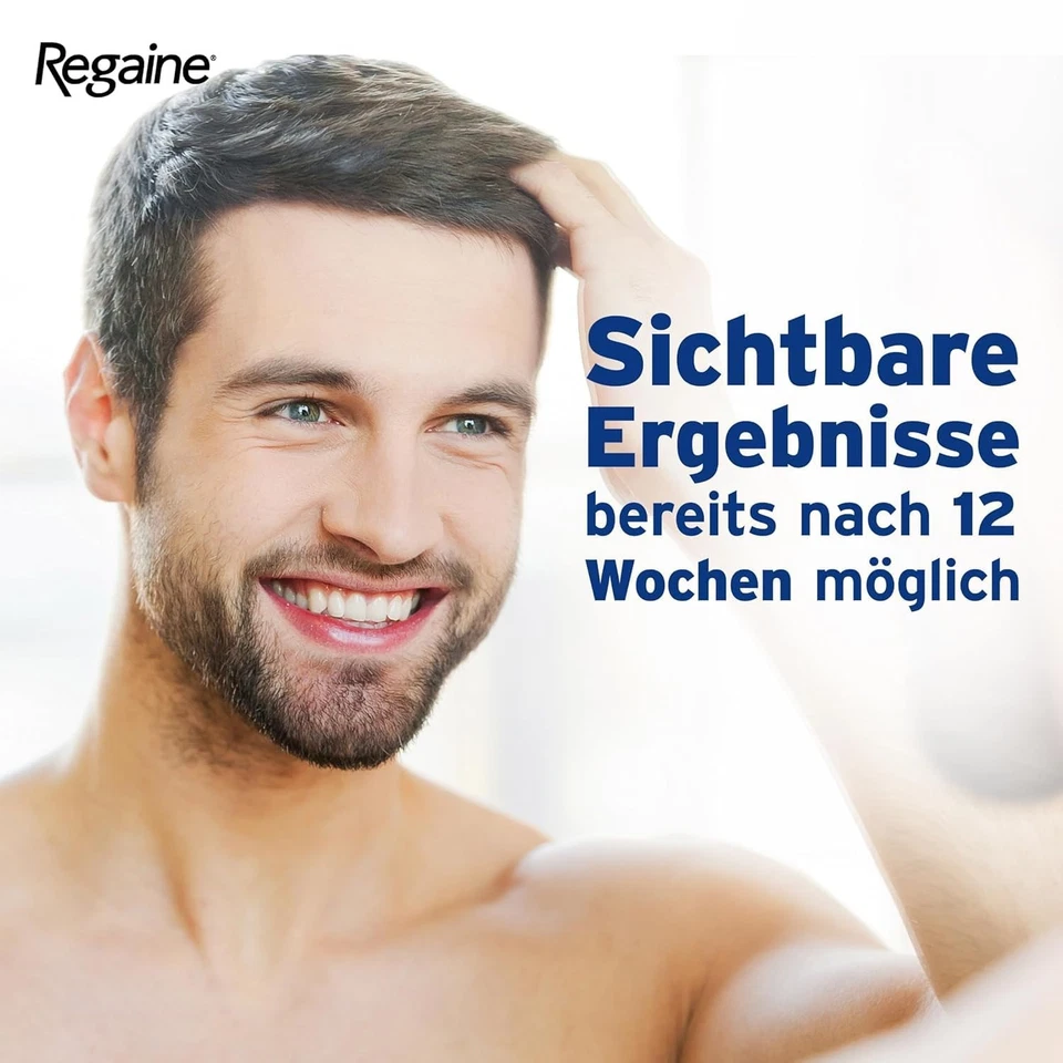 Regaine Männer Lösung 5% Minoxidil 3x60ml Haarausfall Geheimratsecken Glatze - Bild 2 von 4