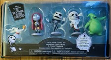 New Disney Nightmare Before Christmas Glow in the Dark Collectible Figure Set