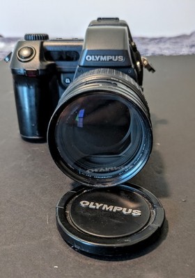 Olympus Camedia E-10 Digital Camera 4.0MP with TCON-300 Tested Working W/ Case