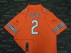 SEWN MIDWAY DOUG FLUTIE CHICAGO BEARS "GSH" ORANGE NFL CFL GAME FOOTBALL JERSEY — photo 1