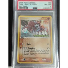 Groudon 14/106 Emerald Reverse Holo Stamped PSA 8 on eBay