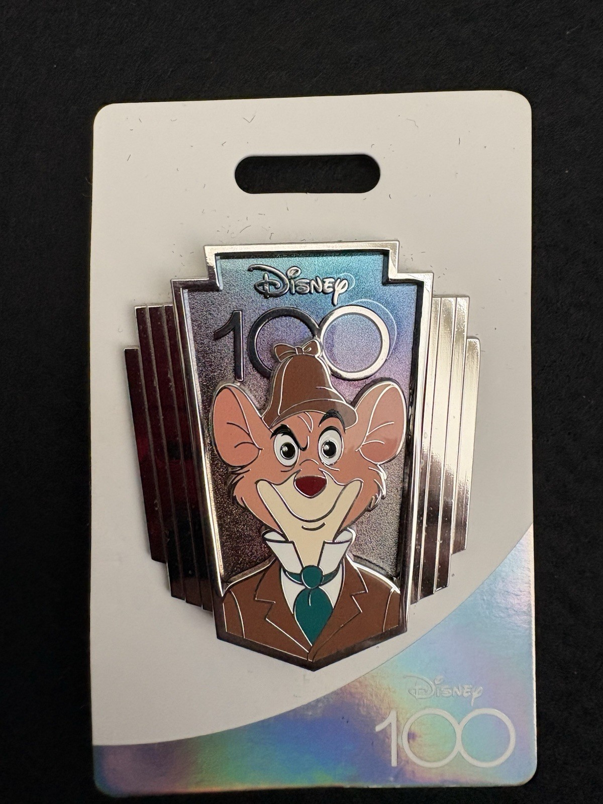 Destination D23 MOG WDI Disney 100 LE 300 Pin Basil The Great Mouse Detective