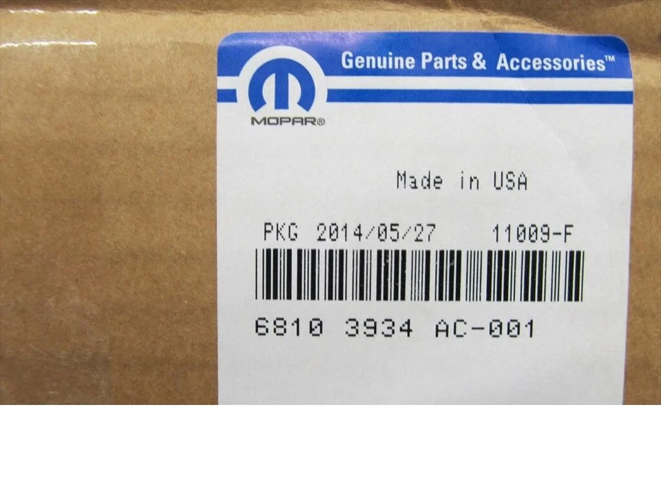 2015-2017 CHRYSLER 200 FRONT UPPER GRILLE ASSEMBLY NEW MOPAR GENUINE 68103934AC - Image 3 of 4