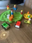 Vintage 1986 Fisher Price Little People Playground Set #2525 Not Complete