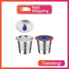 2 PACK Stainless Steel Reusable K Cups for Keuring 2.0 and 1.0, Reusable Coffee 