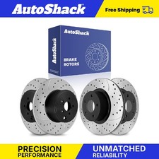 Front Rear Drilled Slotted Brake Rotors for Subaru BRZ 2008-2011 Impreza