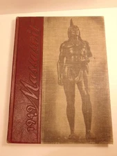 The 1949 Massasoit High School Yearbook, Springfield College, Springfield, Mass.