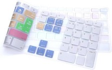 Shortcuts Extended Silicone Keyboard Protective Cover Skin for Mac A Ultra Thin
