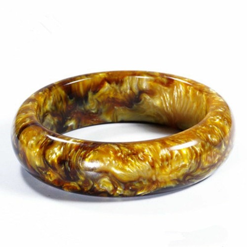 Genuine Golden Black Coral Sea Willow Bracelet Inner Diameter 60mm