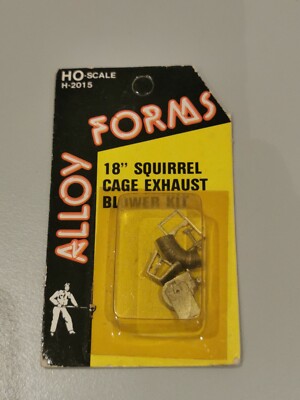 Alloy Forms H0 2015 Metallbausatz 18'' Squirrel Cage Exhaust Blow unverbaut / OVP