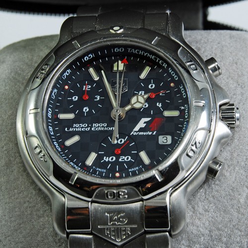 tag heuer formula 1 professional 6000 chrono orologio sportivo uomo quarzo  ch111 | eBay