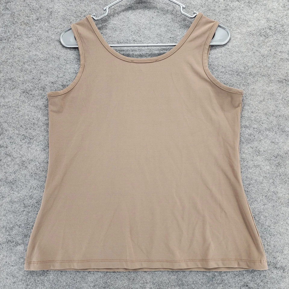 Travelsmith Shirt Womens Small Tank Top V Neck Sleeveless Foto 2 de 4