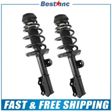 Front Pair Left & Right (2) Complete Strut Assembly for 2011-2012 Chevrolet Volt