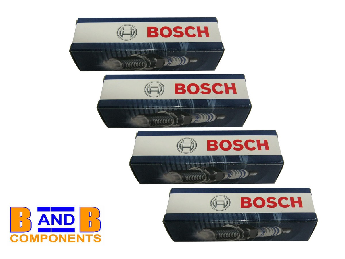 4 Candele Bosch W8AC Per VW T1, T2, Bay, Transporter, Camper - Alta Qualità In Nichel - Foto 8