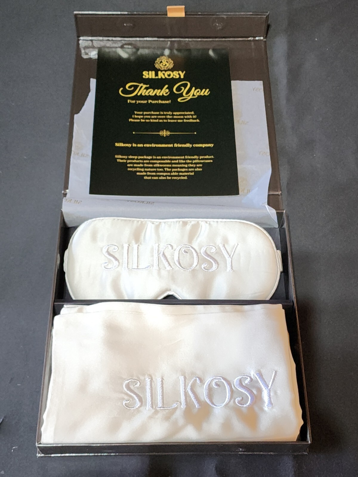 Mulberry Silk Pillowcase for Hair and Skin with Hidden Zipper, 22 Momme 100% ...-image