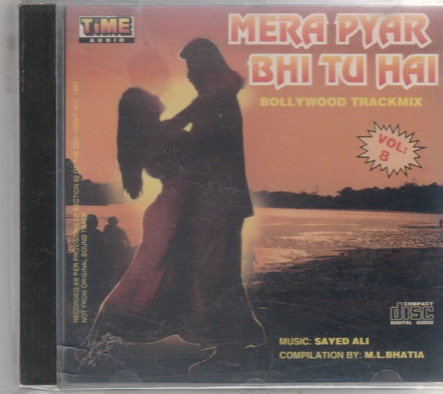 Mera Pyar Bhi Tu Hai Cd Music Bollywood Trackmix Vol 8 Ebay