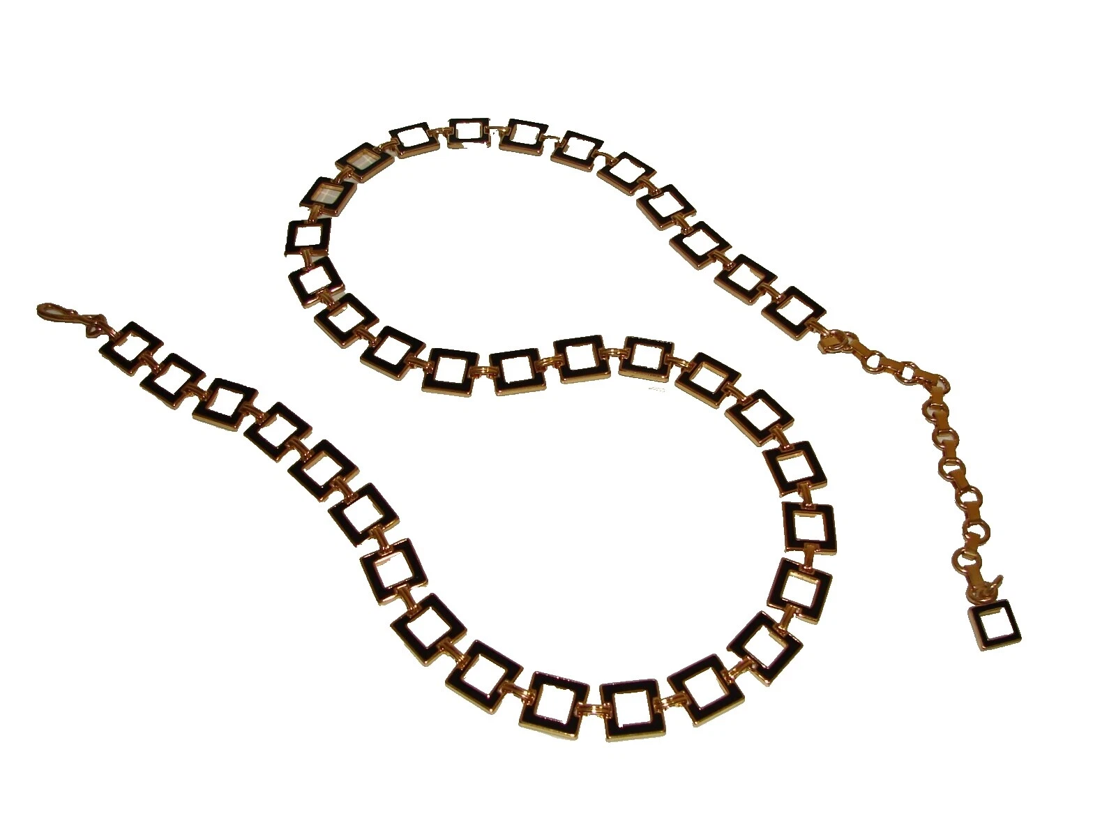 Accesorios Vintage 1970s Metal geométrica