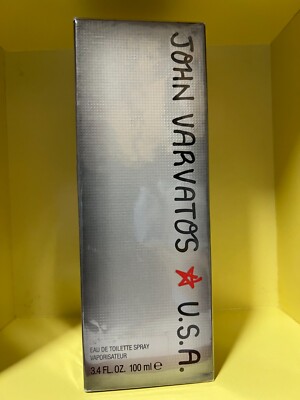 JOHN VARVATOS STAR USA COLOGNE 3.4 OZ/100ML EDT SPRAY NEW IN BOX