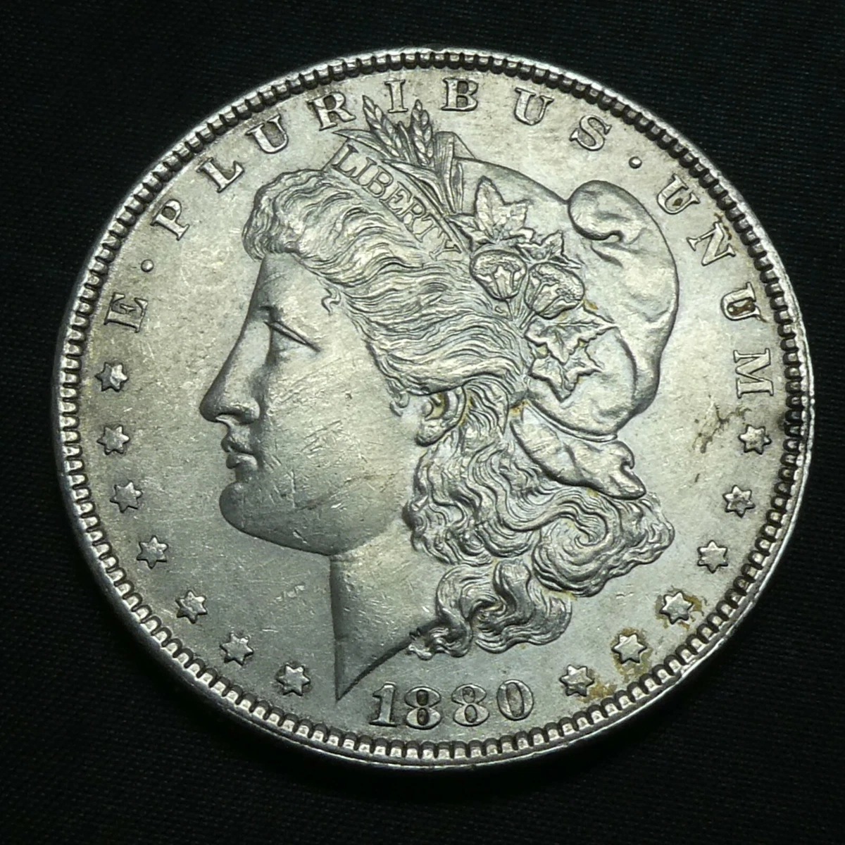 1880年 米国 モーガンダラー 銀貨 Oミント 実物 U.S. Mint 1880 Year
