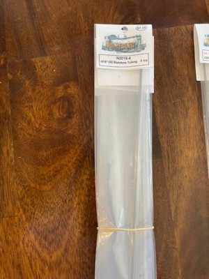 Ngineering Stainless Tubing-Various OD Sizes-HO Scale