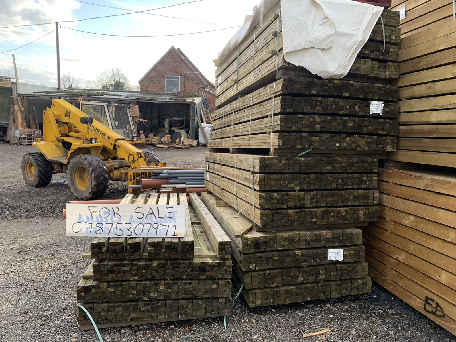 ROOFING BATTENS 25x50x3.0 PACK OF 10 £32.00 COLLECT BIRMINGHAM DELIVER