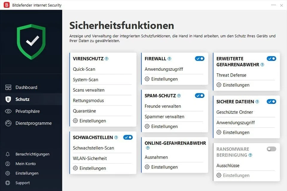 Bitdefender Internet Security  2025      1 oder 3 oder 5  PC  1 oder 2 Jahre - Bild 4 von 4