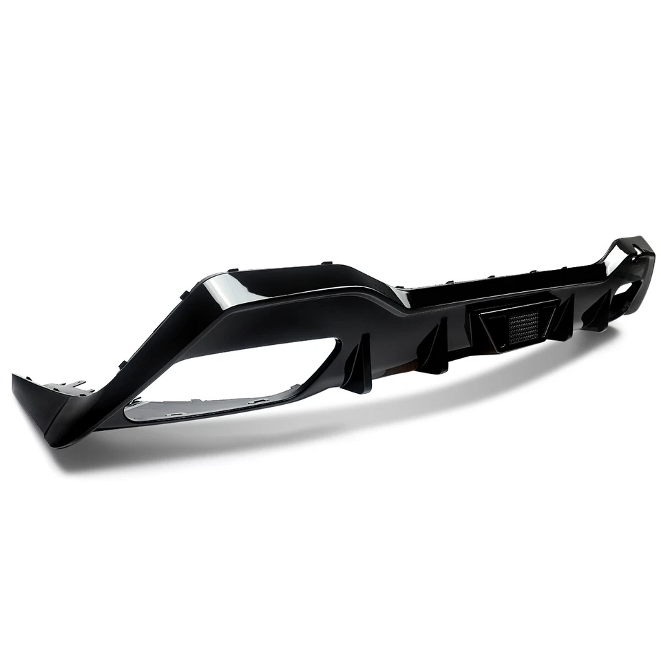 Gloss Black Rear Bumper Diffuser Lip For BMW 8Series G16 840i M850i M-Sport 19UP - Imagem 4 de 4