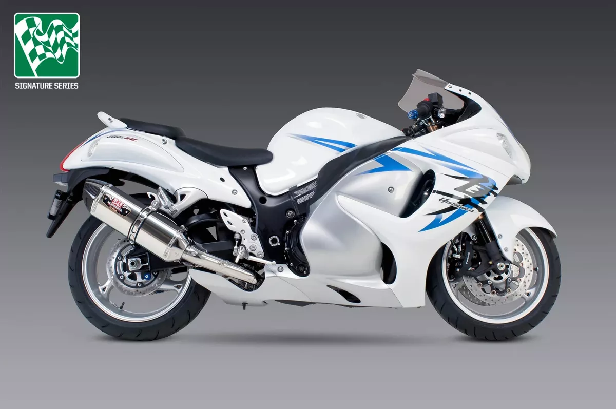 YOSHIMURA DUAL R77 Slip On Exhausts SUZUKI HAYABUSA GSX1300R 2020
