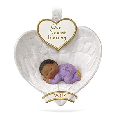 baby's first christmas angel ornament