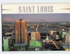 Postcard Aerial View Of  St Louis Missouri