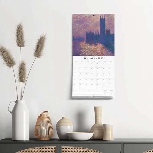 Monet 2025 Square Wall Calendar
