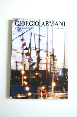 Giorgio Armani / Lookbook SS 2004 / 2 Hefte im Schuber / Fashion