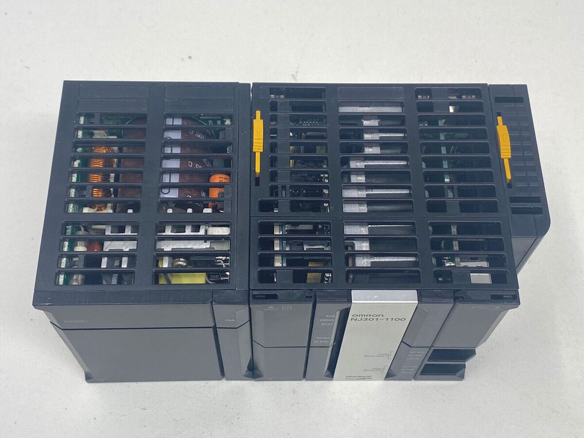New OMRON NJ Series NJ301-1100 PLC CPU Unit with NJ-PD3001 New OMRON NJ Series NJ301-1100 PLC CPU Unit with NJ-PD3001