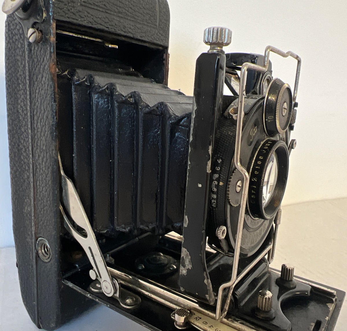 ICA Dresden Compur Folding Camera　レトロカメラ Antique Ica Dresden Compur Large Format Folding Camera