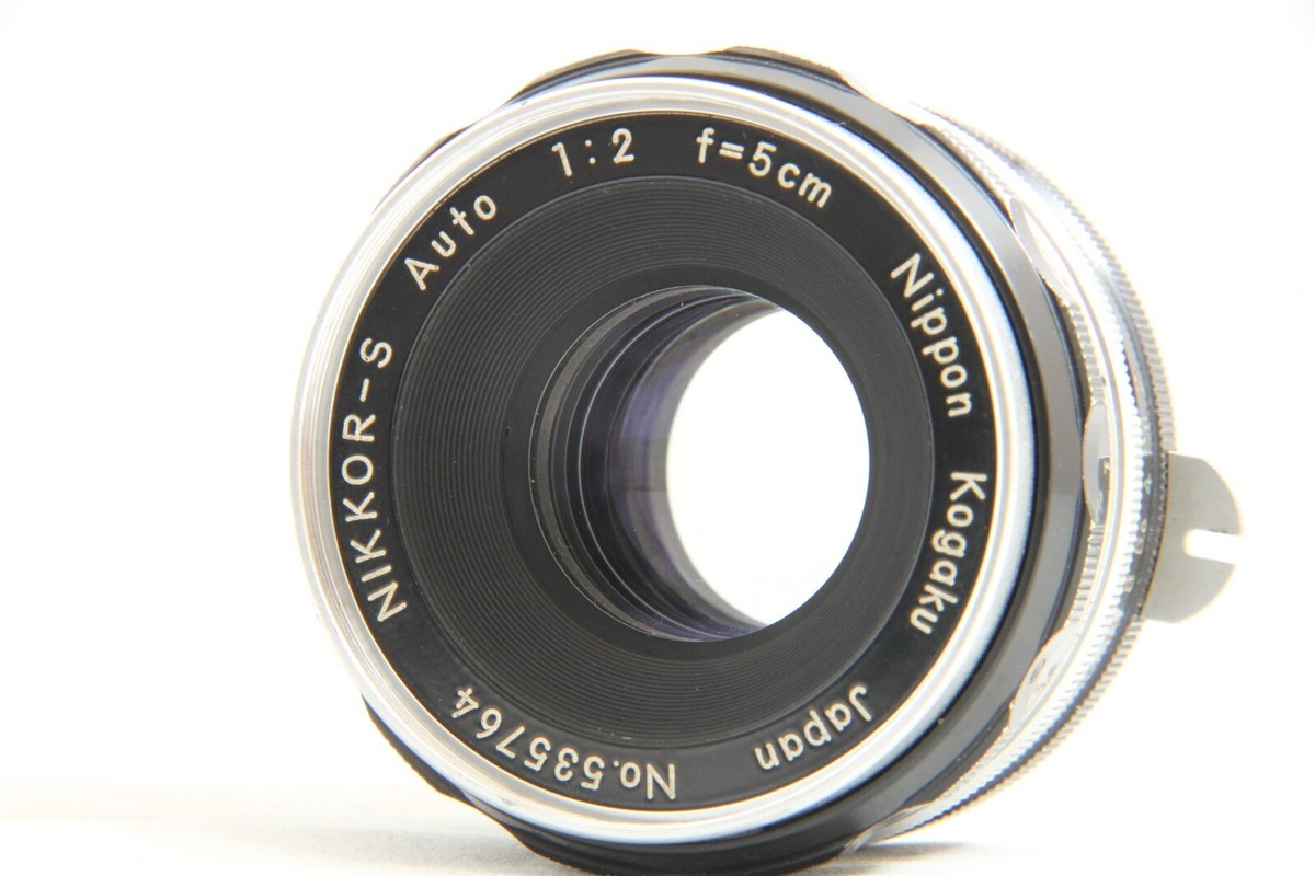 RARE Excellent Nikon Nikkor-S 5cm f/2 Nippon Kogaku 50mm PAT