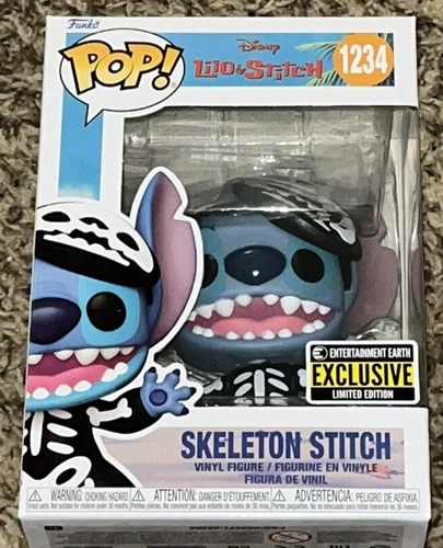 ENTERTAINMENT EARTH FUNKO POP DISNEY LILO & STITCH - SKELETON STITCH #1234