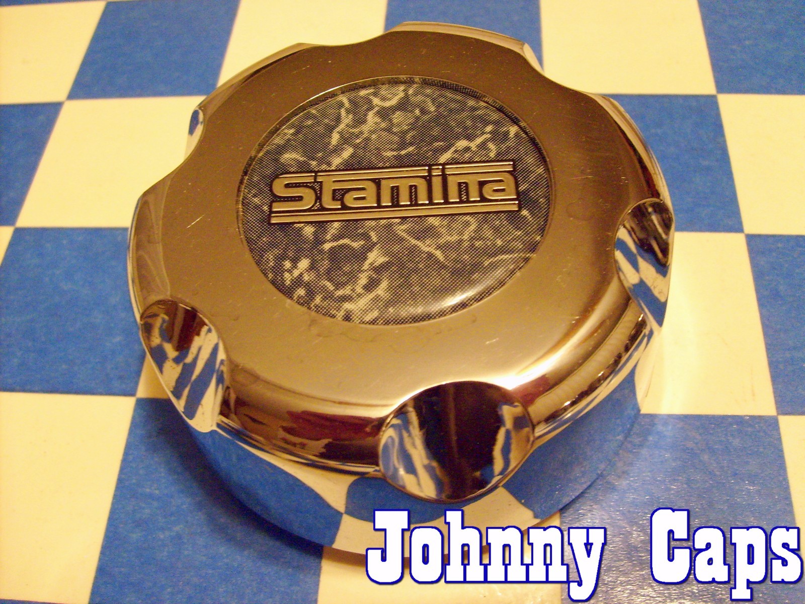 Stamina Wheels Chrome Center Caps # XL-400  Custom Wheel Center Cap (1)